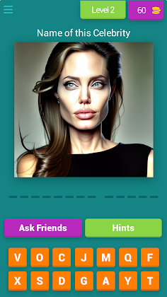 American Celeb Pic Guess Game - Screenshot 2