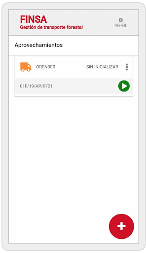 Finsa Forestal Transporte Screen 2