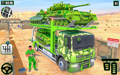Army Vehicle Transporter Truck Simulator:Army Game 1.11 Screenshots 20