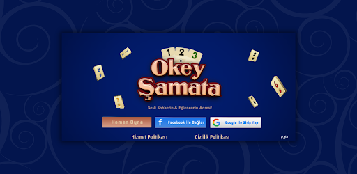 Android application Okey Şamata - Sesli Sohbet screenshort