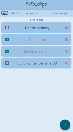 Android application My ToDo List screenshort