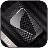 Black Wallpapers Carbon HD icon