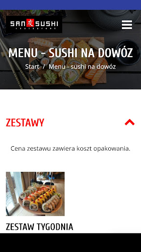 San Sushi Screen 2