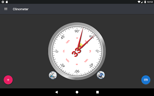 Clinometer Screenshot