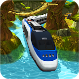 Water train Driving Simulator Free icon
