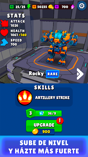Robot Survivor 3D: Mech Battle Captura de Pantalla del Juego Android 5