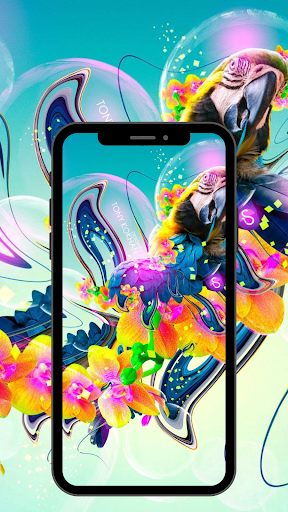 Android application Flowers Wallpaper UHD screenshort