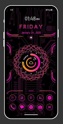 Screenshot of Tech Sphere Launcher