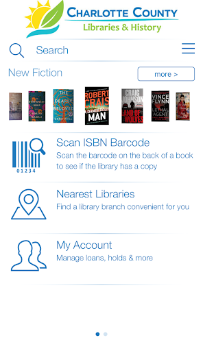 Screenshot of Charlotte County Library