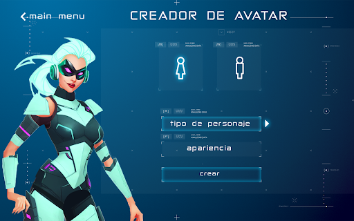 Android application Cyber Agent, a hero rises screenshort