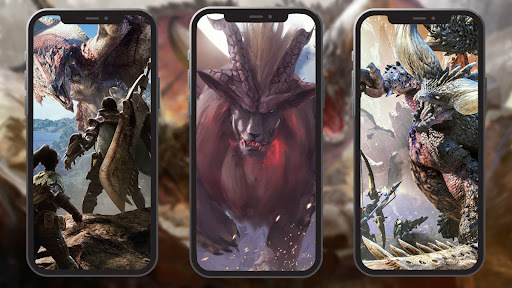 Wallpaper Hunter Wolrd Monster