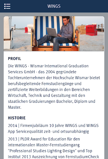 WINGSApp Screenshot