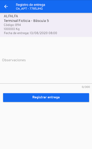 Android application HoraSEA - Port Tarragona screenshort