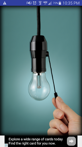 Android application LightOn screenshort