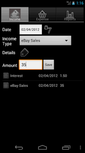 Expense Finance Manager Screenshot