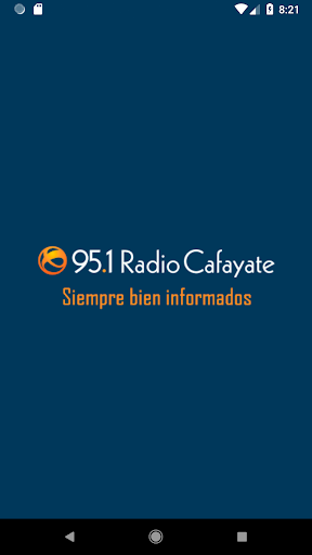 Android application Radio Cafayate screenshort