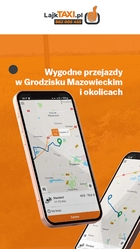 Android application Lajk Taxi screenshort