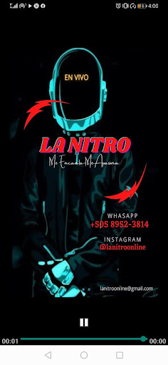 Radio La Nitro Screen 3