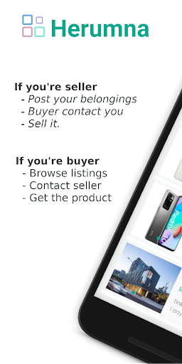 Android application Herumna - Buy & Sell in Nepal screenshort