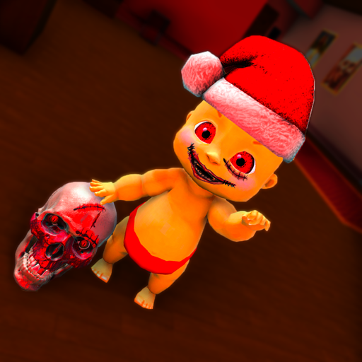 Scary Baby in Red Horror Game