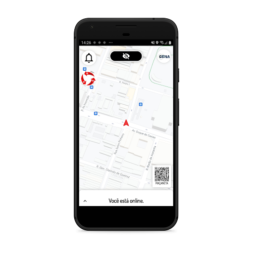 Android application Vai e Vem Car- Motorista parce screenshort