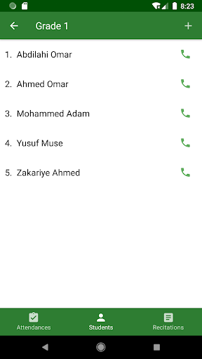 Madrasa - madrasa management Screen 2