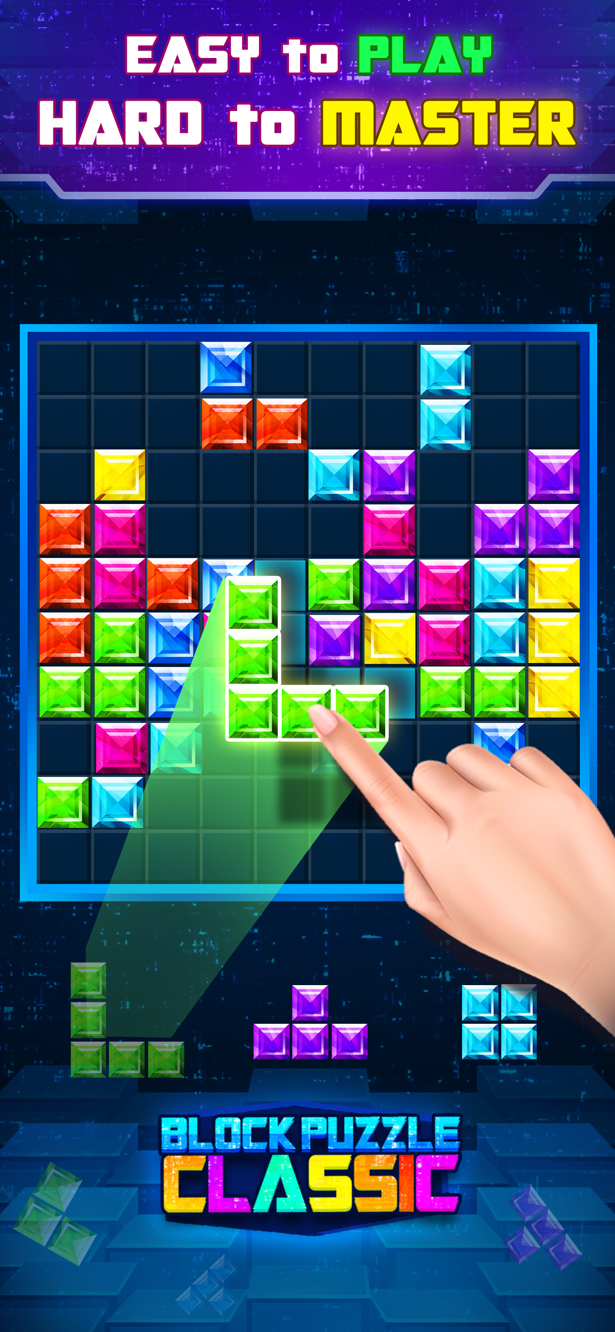 Android application Block Puzzle Classic Plus screenshort