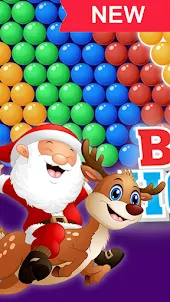 Bubble Shooter Santa Game