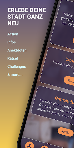 Android application Eskapadia screenshort
