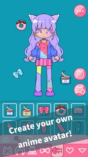 Cute Girl Avatar Maker Screenshot