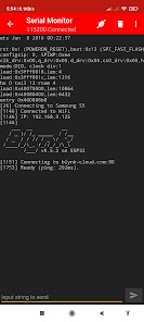 Captura de Pantalla 4 ESP32 Loader (Blynk Uploader) android