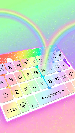 Android application Rainbow Fonts word Keyboard Th screenshort