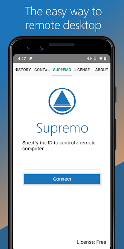 Android application Supremo Remote Desktop screenshort