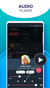 Oproeprecorder – callX MOD APK (Premium ontgrendeld) 4