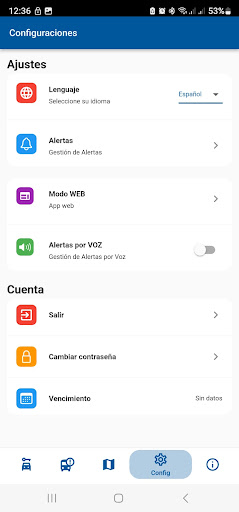 SERVITRACKER Screen 2