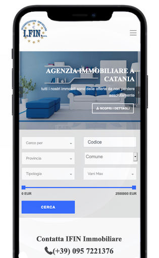 Android application I.FIN. Immobiliare screenshort