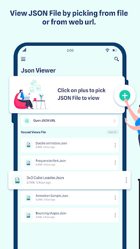 Simplify JSON Viewer Screen 2