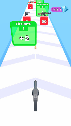 Android application Merge Gun Rush screenshort