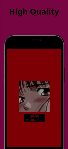 Red anime wallpapers Screen 3