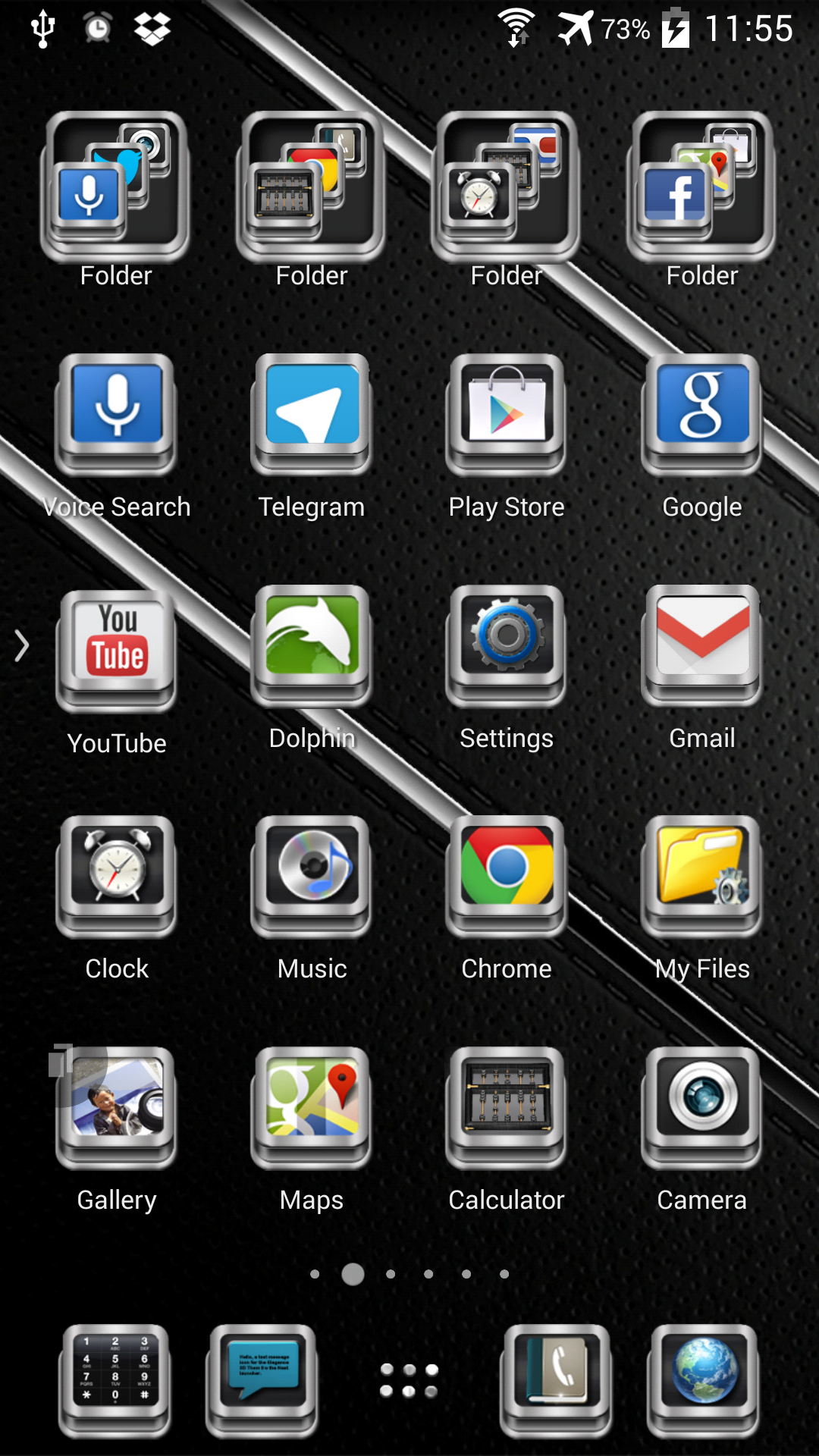 Android application TSF Shell Launcher Theme Charm screenshort