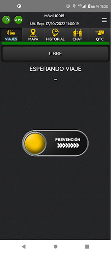 Android application Despacho de Viajes screenshort