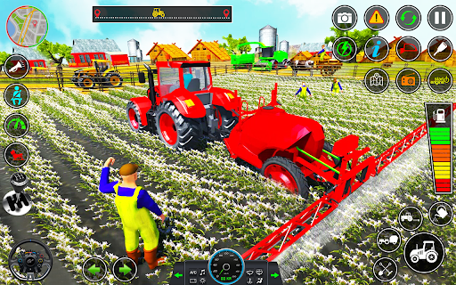 Android application Big Tractor: Farming Simulator screenshort