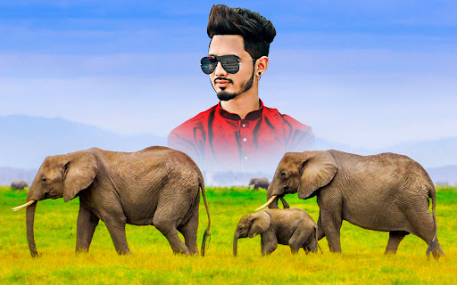 Android application Animal photo mixer and blender screenshort
