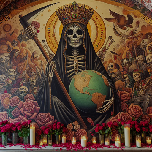 Novena a la Santa Muerte logo