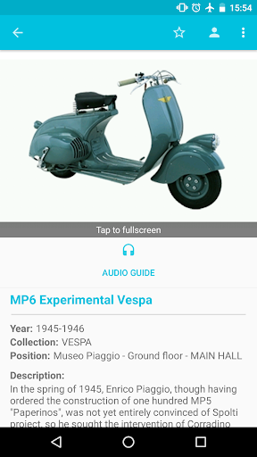 Piaggio Museum Screen 3