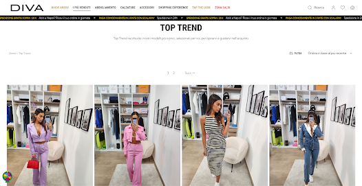 Diva abbigliamento shop online discount