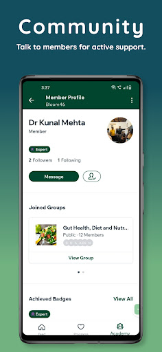 Bloom46: Womens Health App Screen 2