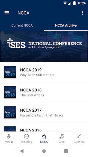 SES Apologetics App Screen 3