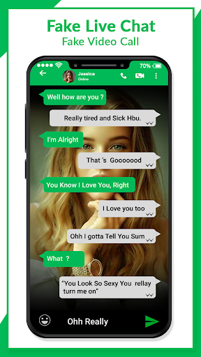 Fake Live Chat - Live Video Ca Screen 2