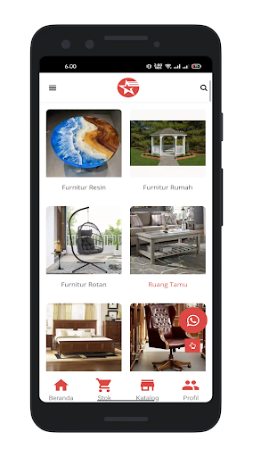 Android application Bintang Garuda Jepara screenshort